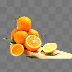微微甘甜图片_橘子橙子水果黄色甘甜