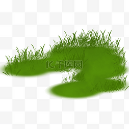绿色仿真草地草坪草皮
