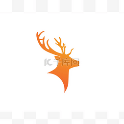 elegant图片_Deer Logo Template