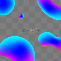 流体渐变图案图片_流体炫彩渐变装饰流体几何图案