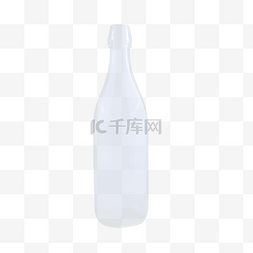 玻璃瓶酒瓶透明空瓶