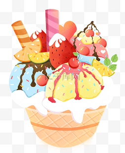 美食嘉夜市图片_夏天夏日美食冰淇淋雪糕