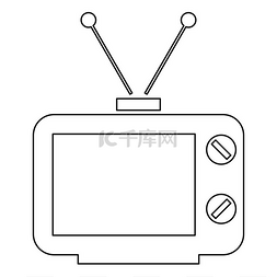 旧的电视图标