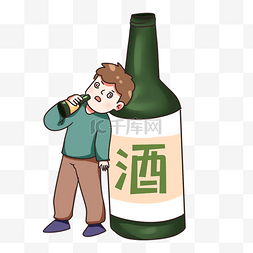 健康亚健康图片_现代人亚健康酗酒喝酒喝醉