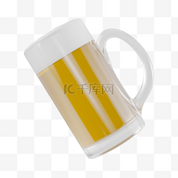 啤酒玻璃图片_c4d玻璃啤酒瓶