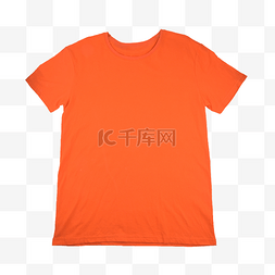 t恤衫衣服休闲橙色