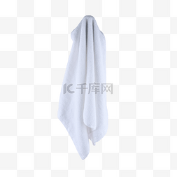 浴巾图片_白色浴巾淋浴纯棉毛巾