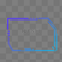 科技智能线条图片_科技简约线条边框