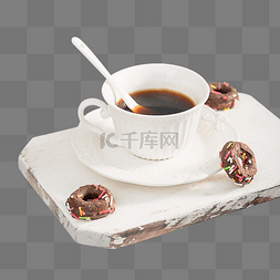 咖啡甜甜圈