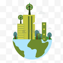 绿色低碳环保环境保护可循环绿色