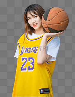 篮球图片_美女篮球运动员
