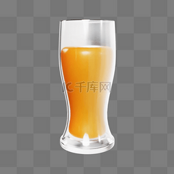 3D立体橙汁