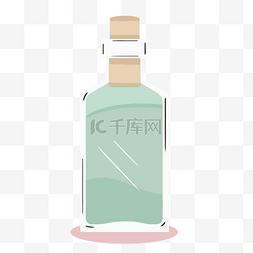 酒盒酒包装图片_香水瓶塞香薰绘画创意卡通