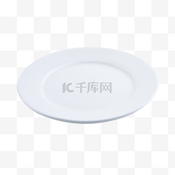 盘子陶瓷白色静物