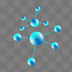 弥漫圆形图片_圆形生物科技分子原子细胞结构