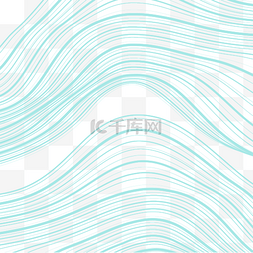 流动抽象线条底纹曲线蓝色