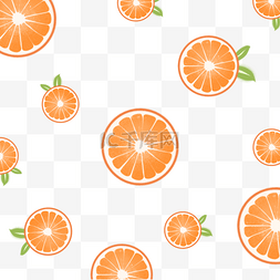 毛线毛绒植物水果橙子平铺底纹