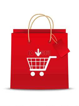 互联网手绘图标图片_添加到购物车购物图标