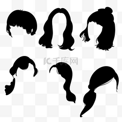 女式各种款式发型组合