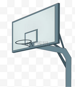 篮球架元素图片_篮球框篮球架