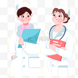 中国医师节医生护士