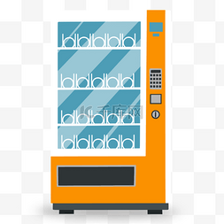 咖啡消费者图片_空售货机自动零食机器