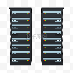 大数据存储科技图片_3DC4D立体服务器