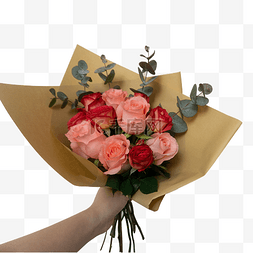 红色鲜花礼物图片_植物鲜花花朵玫瑰礼物礼品浪漫节