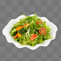 蔬菜沙拉psd图片_减肥餐蔬菜沙拉
