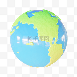 地理元素图片_3D地球C4D地理全球