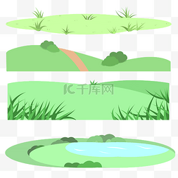 草坪图片_草地草坪湖泊