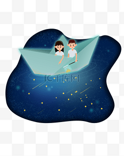 夏夜看星星观星流星雨