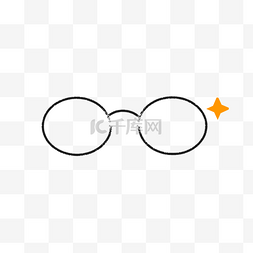 圆形眼镜图片_圆形眼镜