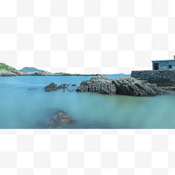 海浪图片_北麂海岛岩石