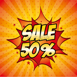 sale50图片_store pop art label 