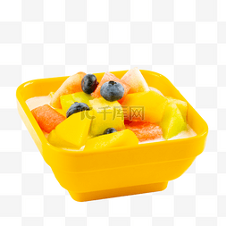 酸奶水果捞图片_水果捞水果沙拉