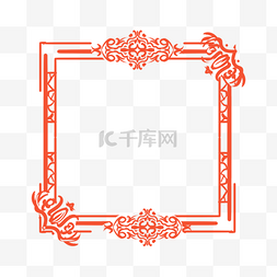 中国传统风格边框