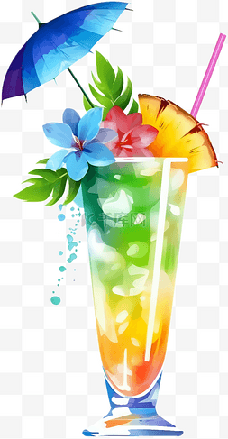 夏季菠萝果汁夏天饮料
