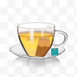 茶杯透明玻璃图案