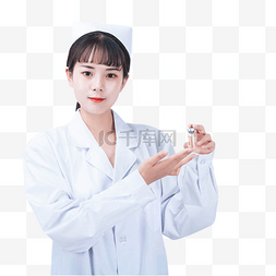 医生图片_白衣天使女护士手拿药物