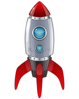 未来航天器图片_火箭发射卡通