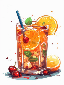 夏日水果饮品饮料