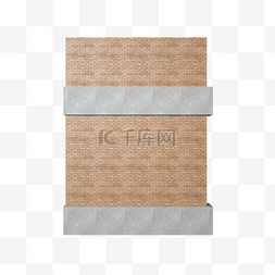 C4D建筑施工红砖墙体模型