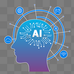 机器人社团海报图片_科技大脑人工智能机器人