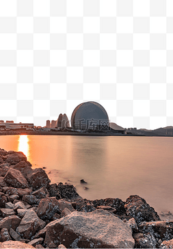 珠海日月贝建筑景色