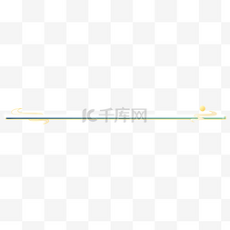 创意国潮图片_国潮水墨撕边柔色创意分割线