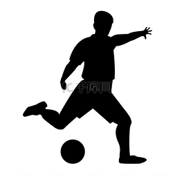 体育运动足球图片_足球运动员图标。