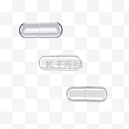 银色精华保健品颗粒