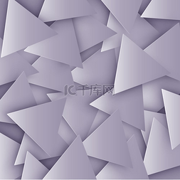 灰色抽象多边形几何纹理，三角形