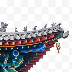 中国古代雕塑图片_古代古风房顶房檐建筑